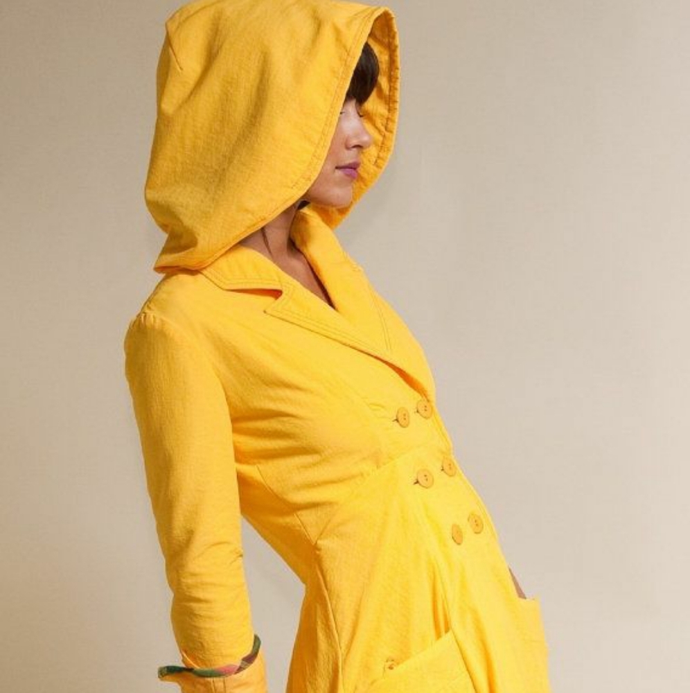 ISO Lizz Basinger Raincoat Dress